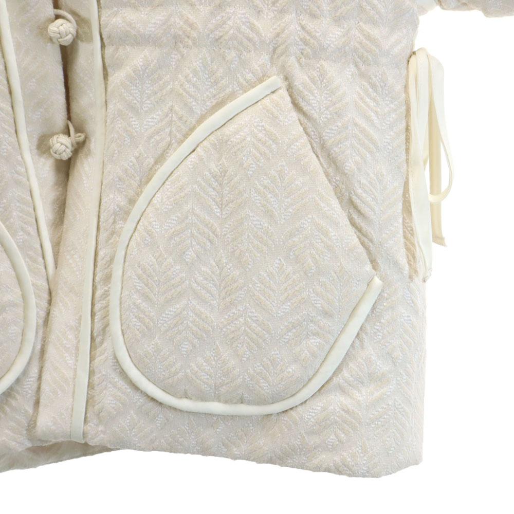 PUBLIC TOKYO made in Japan Leaf Pattern No color Batting jacket FREE Women Used