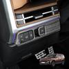 1PC Car Interior Accessory For Hyundai Santa Fe MX5 2024 2025 LHD RHD Headlight Adjustment Switch Panel Frame Protective Cover
