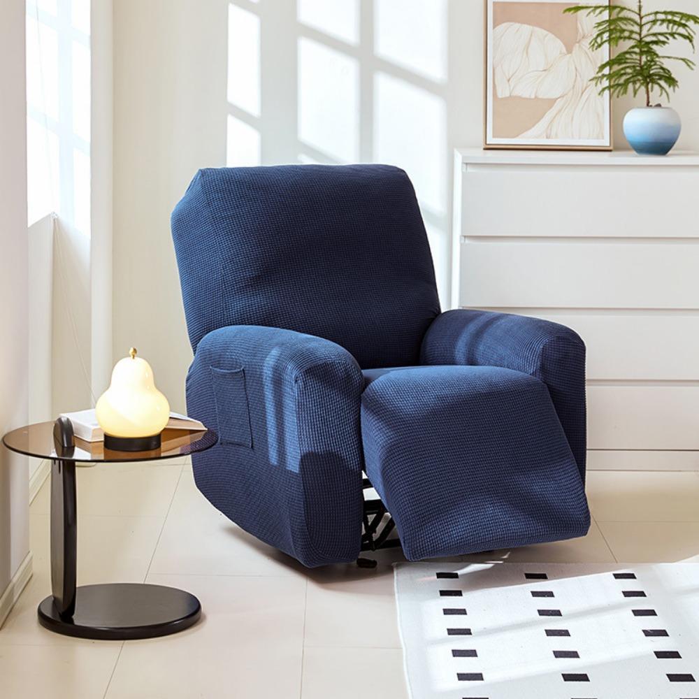 

Chivas sofa cover solid color sofa cover universal all-inclusive four-season sofa cushion corn fleece sofa cover Single Four-piece Set