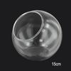 Clear Bauble Ball Glass Terrarium For Weddings 18cm Clear Glass Terrarium Vase Succulent Decor Fits Tealights And Candles