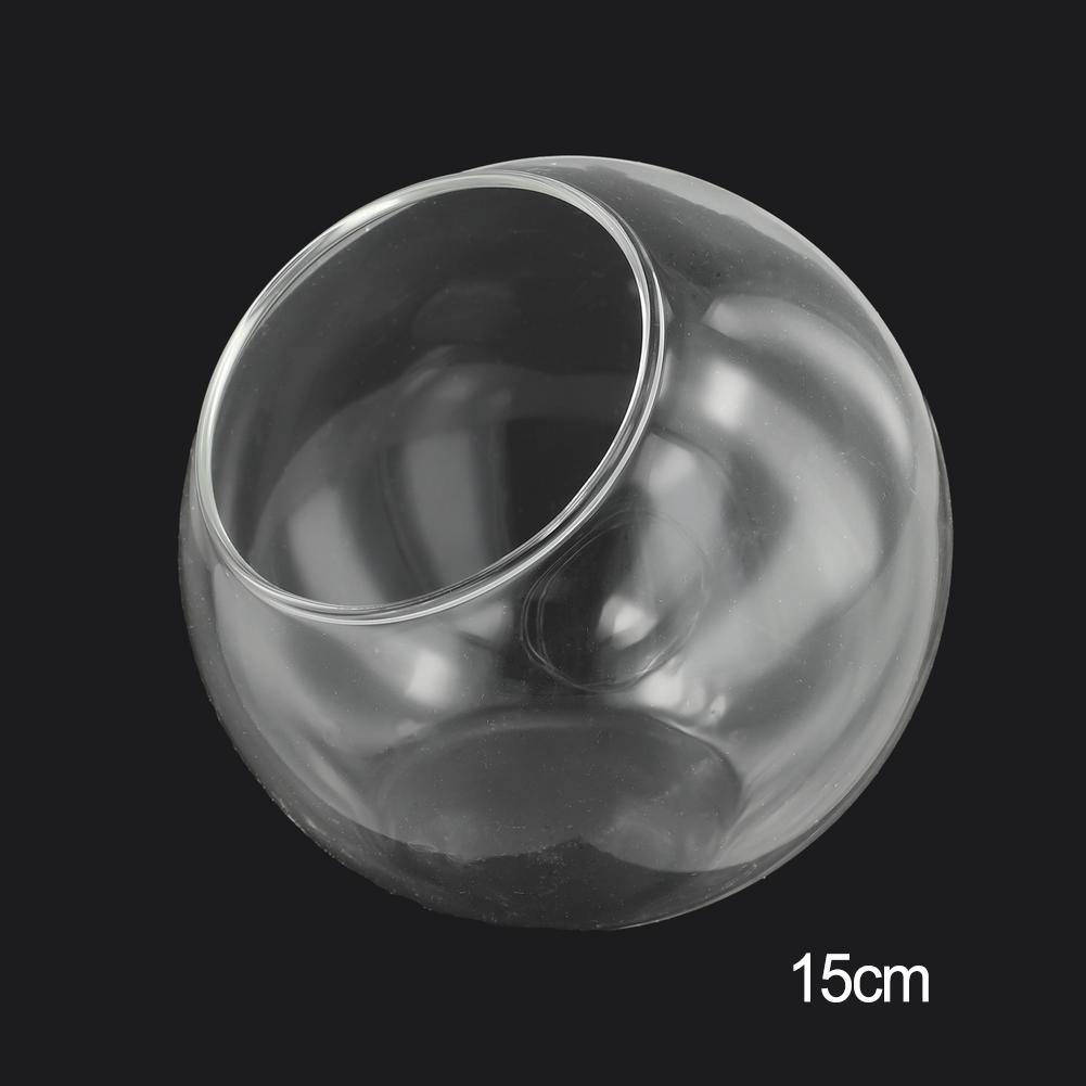 Clear Bauble Ball Glass Terrarium For Weddings 18cm Clear Glass Terrarium Vase Succulent Decor Fits Tealights And Candles