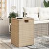 VidaXL Propane Bottle Cover Table, Bottle Storage Box, Garden Bottle Holder, Beige 366297