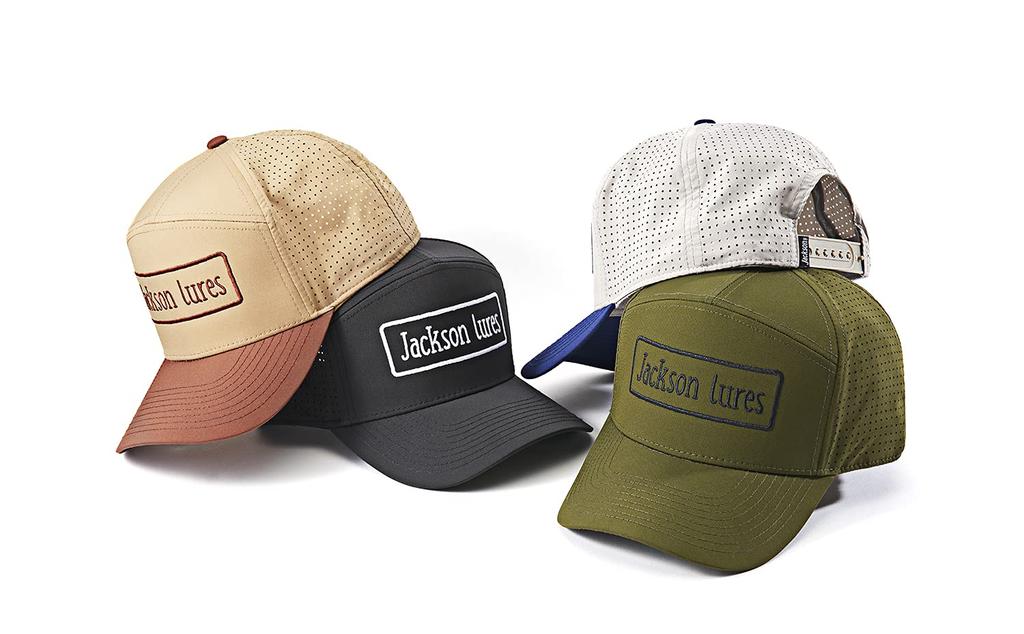 Jackson Free Size Water-Repellent Seven-Panel Cap, Khaki,