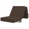 Folding Sofa Bed 75 x 63 x 45 cm Taupe