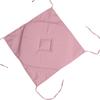 Galette de chaise - EDEN - Nelsen - 40 x 40 cm - Rose poudre - Moelleuse et résistante