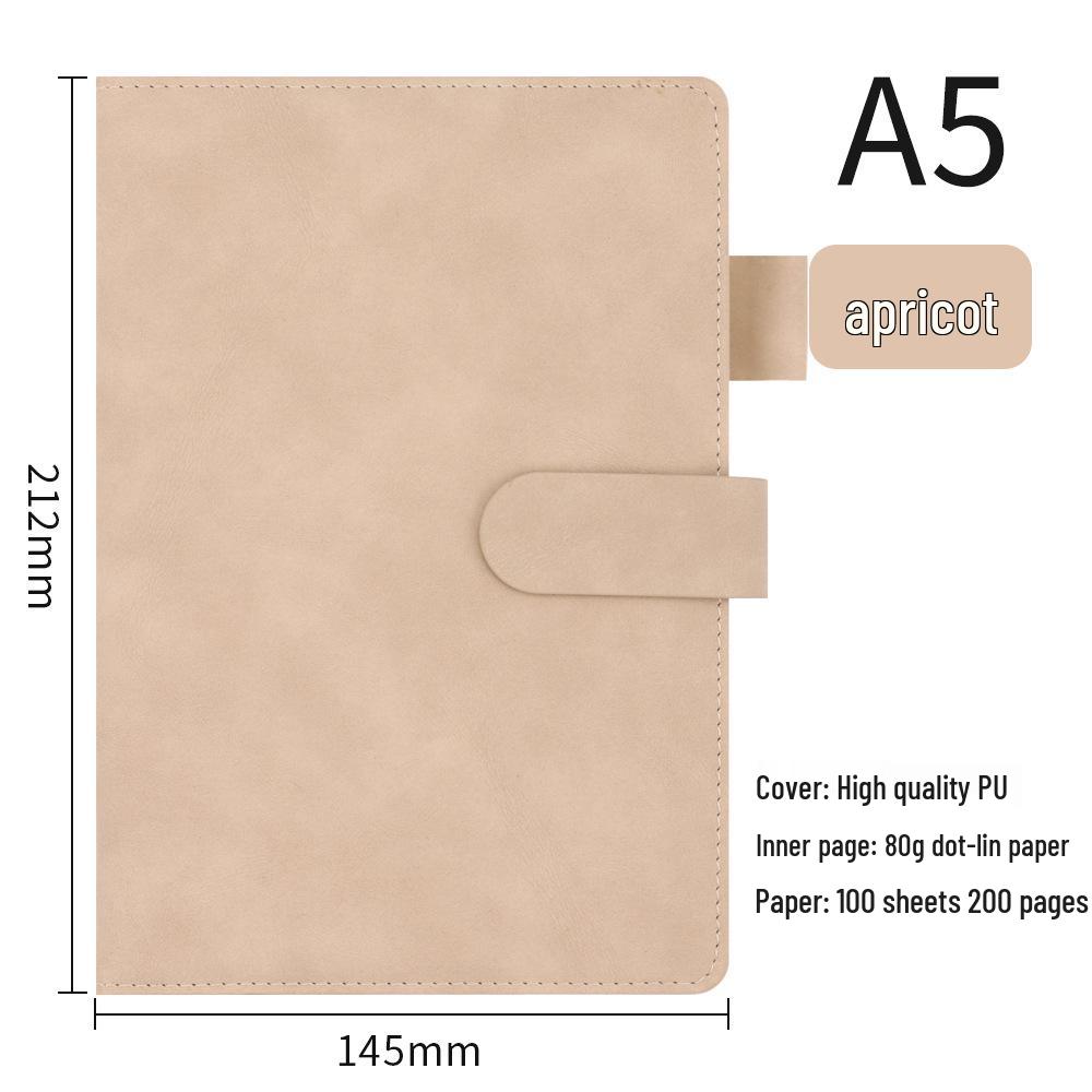 A5 Custom LOGO Business Notebook Set: Faux Leather Stationery Gift for Company Events