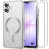 Beschermhoes - BOOLING - voor Samsung Galaxy A07 - Flexibel - Zilver - Geïntegreerde Camera Bescherming
