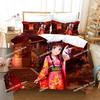 Top Anime Girl Bedding Set Cartoon Fashion 3D Print Comforter Luxury Queen King Single Duvet Cover Set Home Textile Decor Modern