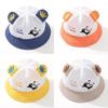 Cartoon Panda Toddler Sun Hat With Breathable Mesh For Summer Outdoor Protection
