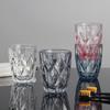 Shangqi Simple Rhombus Glass Wash Cup Set (5 Pcs)