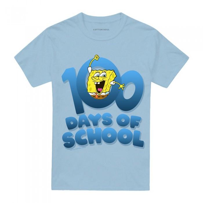 SpongeBob SquarePants Unisex Adult 100 Days School T-Shirt