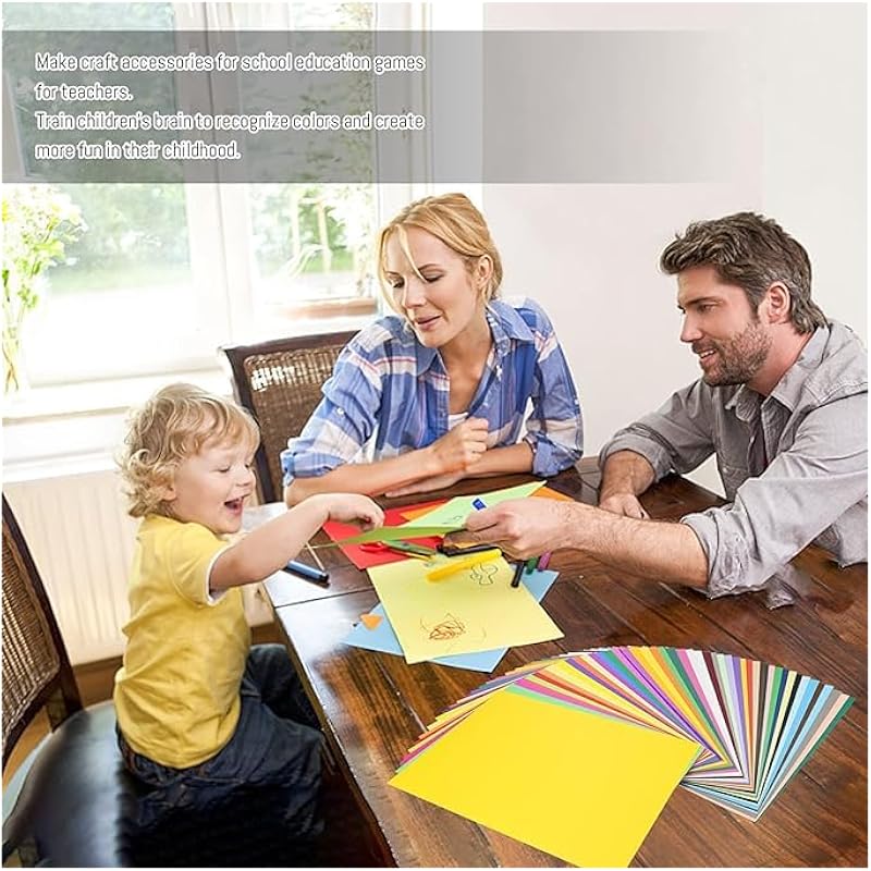 Eclet A4 50 Coloured Sheets (5 Sheets 10 Each Color) Copy Printing/Art And Craft Paper Double Sided Colouredoffice Stati