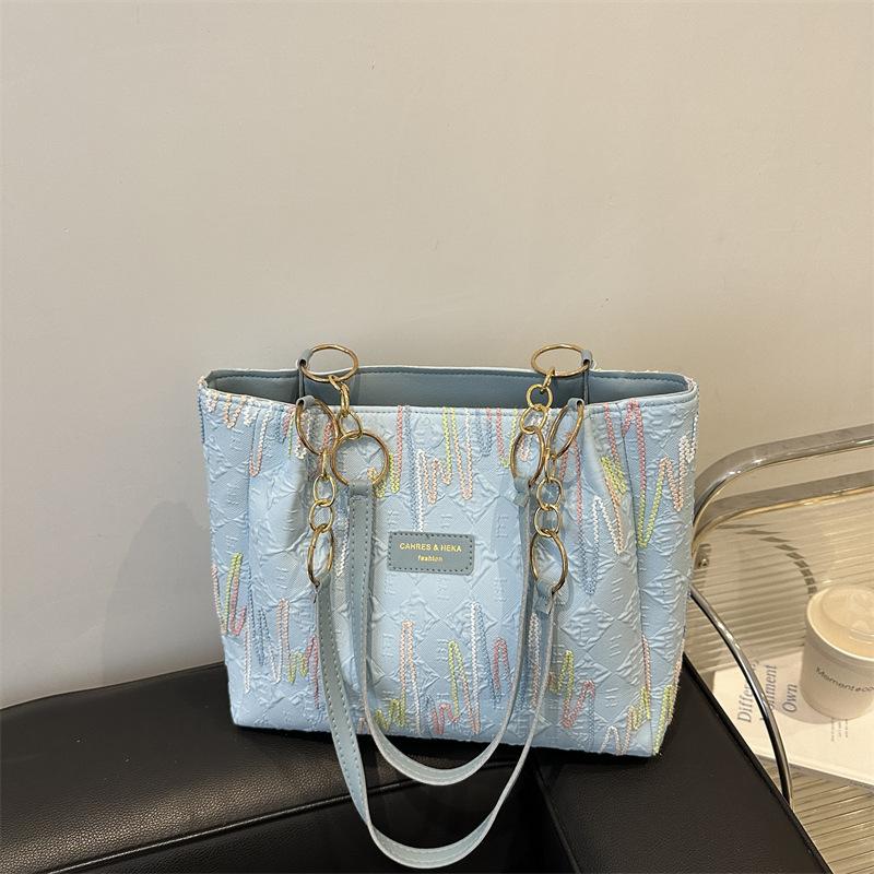 Summer Casual Light and Lazy Style  Large Capacity Women's Bag  Fashionable Travel One-shoulder Hand-held Crossbody Bag