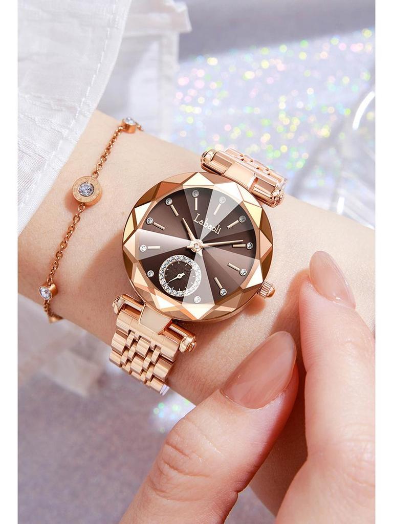 Labaoli LA729 Bestseller Damenuhr mit Stahlarmband