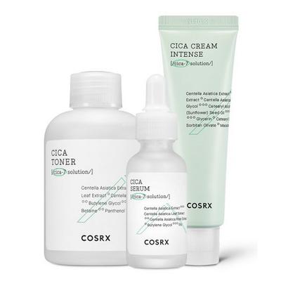 COSRX Pure Fit Cica Intense 3-piece Set Toner + Serum + Intense Cream, 1 Piece