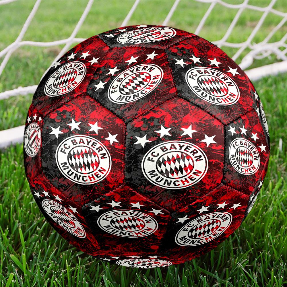Munich Football Club Printed No. 5 Soccer Balls, High-Quality, Anti-Slip, Protective Football, A Unique Gift , Birthdays, Christmas Gifts