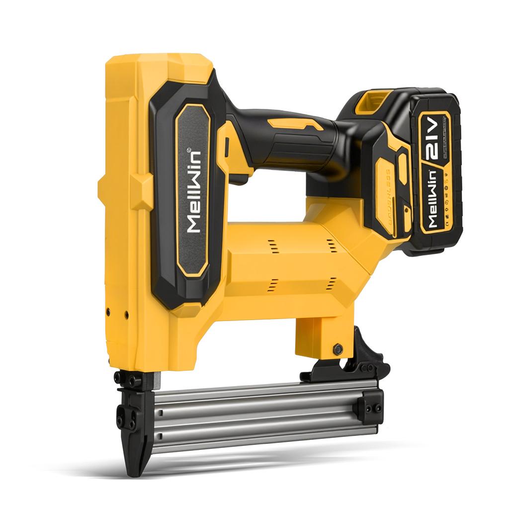 MELLWIN Cordless Electric Nail Gun 2 Mode Wireless Stapler Woodworking Framing Staple Gun Tools F30 For Makita 18V Battery Pin