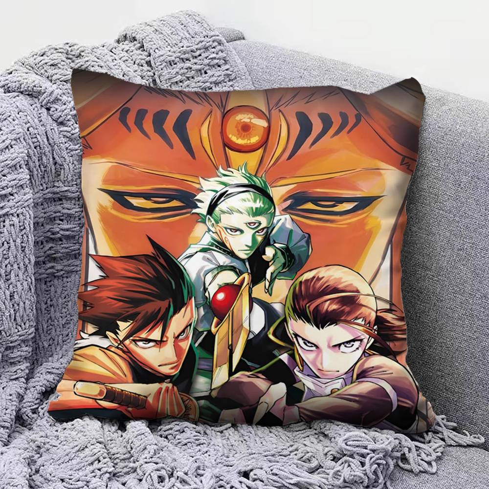 Jujutsu kaisen Yuji Itadori Manga Home Sofa Cushion Covers and Aecorative Custom Pillow Covers