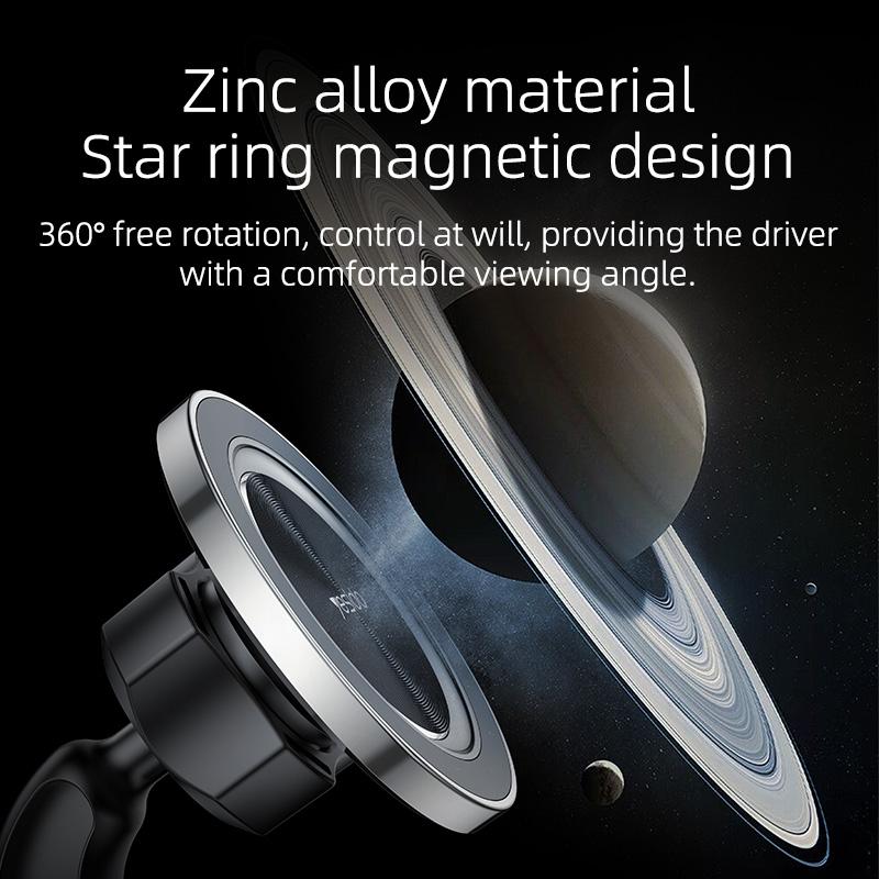 YESIDO C201 Klebeboden Auto Halterung Telefonhalterung Magnetischer Halter Kompatibel mit MagSafe