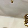 [Pre-Owned] Gucci GG Marmont Matelassé Mini Bag 'White' - Very Good #128IQDE