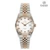 [GALAXY] GALAXY 5 ATM Partner Herren Metall-Armbanduhr QT7013ME
