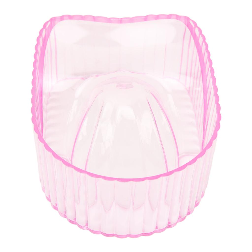 Hand Soaking Bowl Acrylic Soften Dead Skin Clean Nail Manicure Wash Soaker Tray for Beauty Salon