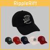 Stylish Embroidered Cotton Baseball Cap Unisex Adjustable Soft Top Hat