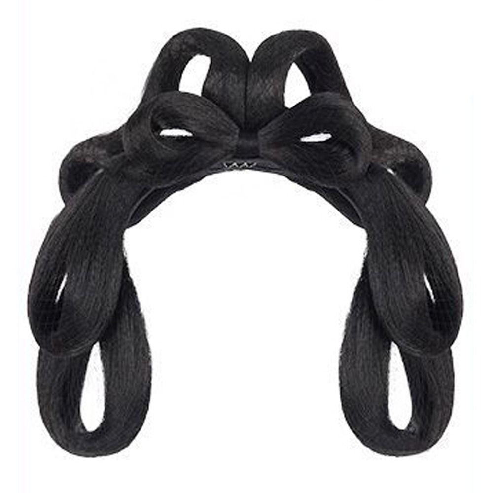 Chinese Style Hanfu Wig Headband Vintage Headwear Retro Hair Chignon Ancient Hanfu Wig  Photography