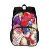 FAIRY TAIL Round Front Bag Backpack Cartoon Anime Printed Student Boys and Girls New Large Capacity Versatile