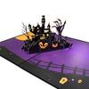 Exquisite 3D Pop Up Greeting Card Thank You Blessing Card  Halloween Decorations
