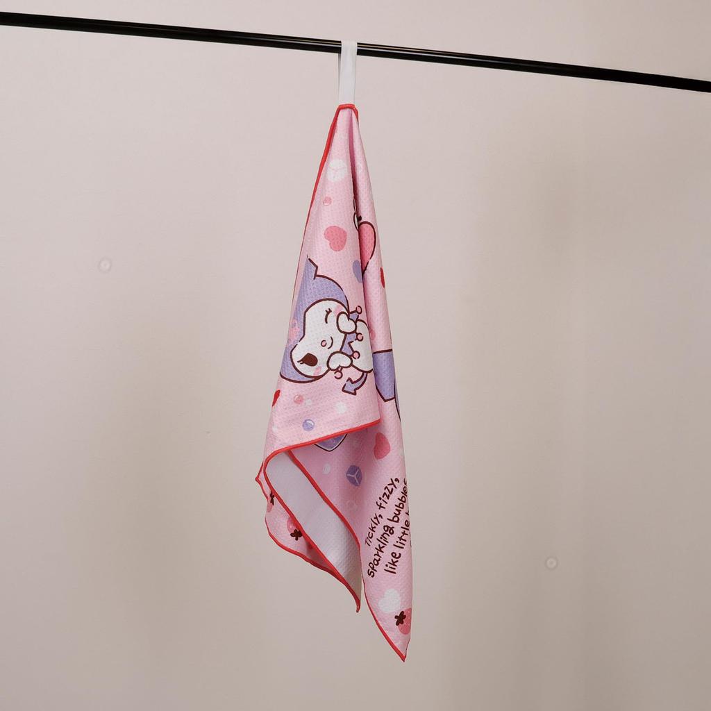 Marushin Junior Bath Sanrio My Fizzy for 3765006200 Towel, Melody, Cute, Quick-Drying, Girls,