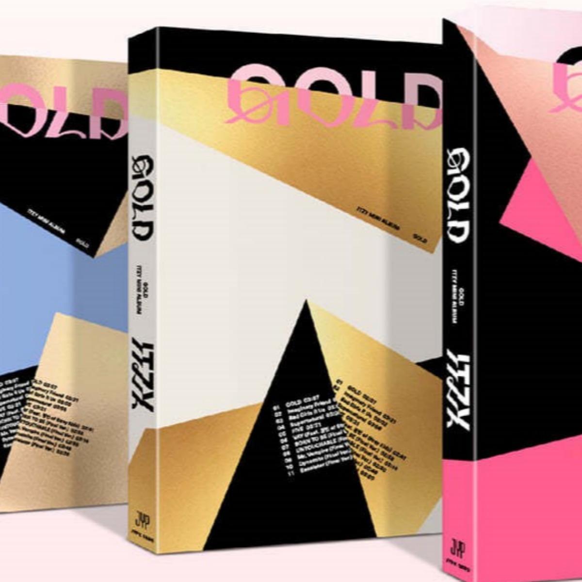 

ITZY - GOLD / СТАНДАРТ ver. WHITE