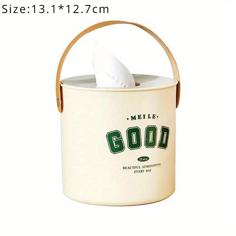 1 ks čerstvé kulaté krabičky na toaletní papír, držák na ubrousky, úložný box na toaletní papír, obývací pokoj, ložnice