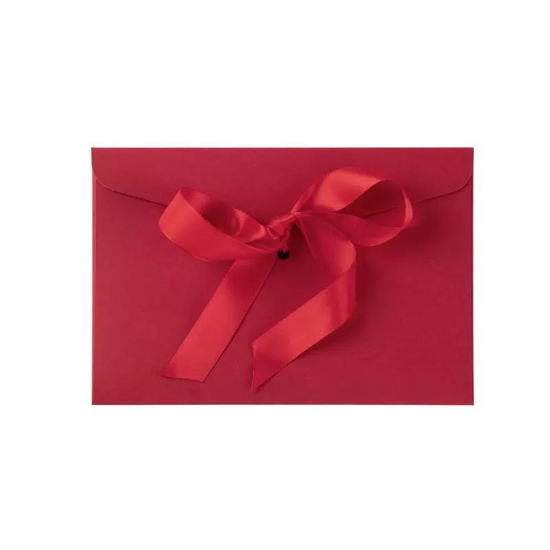 2026 Santa Claus Gold Stamped Red Envelope for Christmas Party Money Surprises