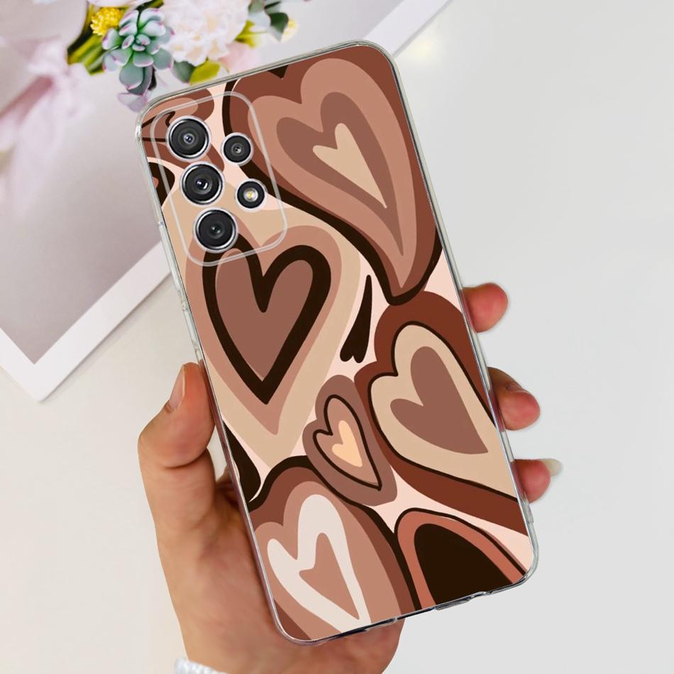 Stylish Soft Silicone Case For Samsung Galaxy A33 A53 A73 5G Clear TPU Phone Back Cover For Samsung A73 A53 A33 A336B A53B A736B