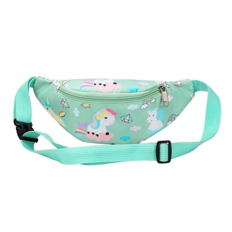 Cute bag new cartoon fanny pack children's foreign versatile baby fashion messenger bag Korean version of animation cartoon