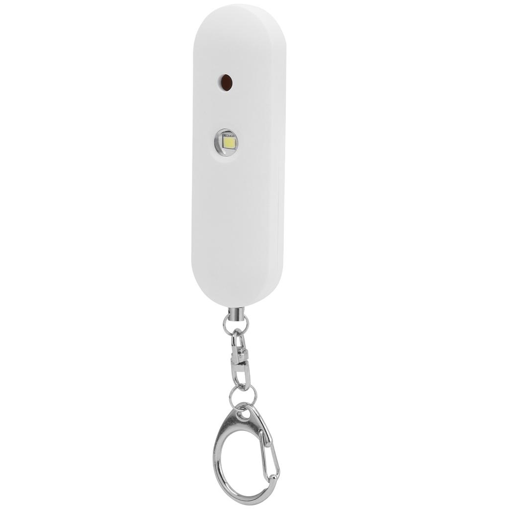 Dual Speaker Safety Alarm IP56 Waterproof Self Defense Alarm Keychain with LED Light