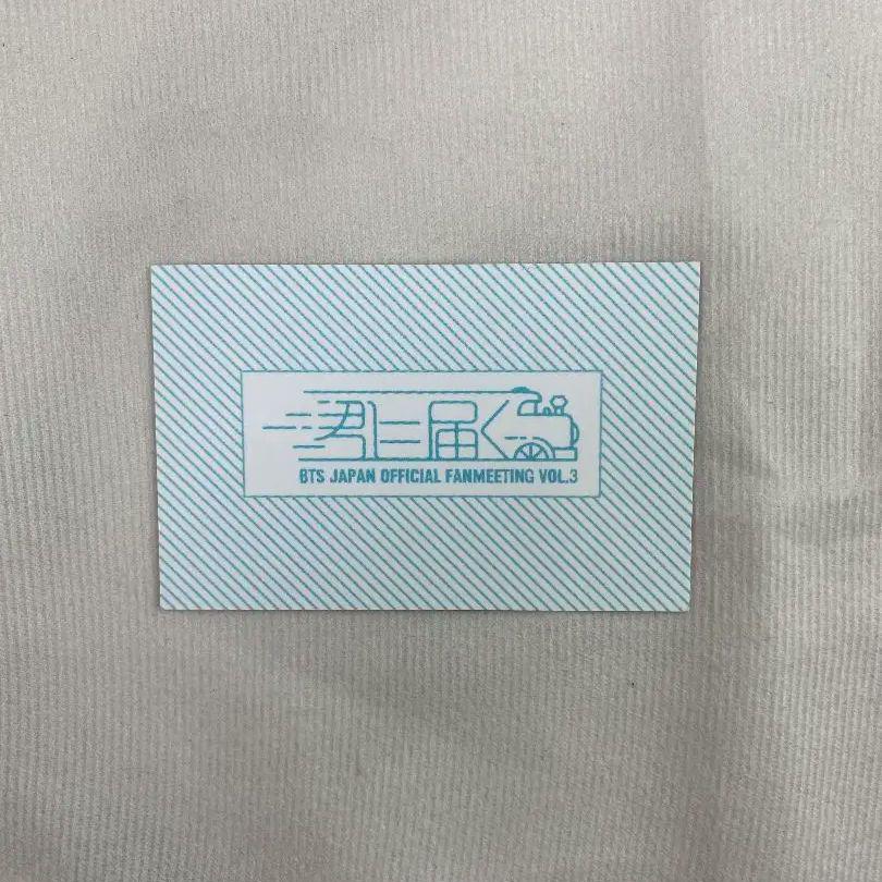 [USED] BTS Reaching You Jin JIN DVD Fan Meet Exclusive Trading Card