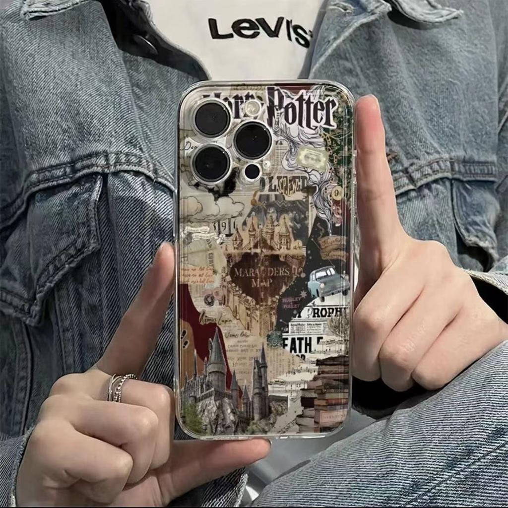 Harry Potter's New Transparent Mobile Phone Case Is All-inclusive, Suitable for Apple, Huawei, Xiaomi OPPO OnePlus Vivo Glory.