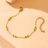Fashion Korean Style Gold-Plated Stainless Steel 8-Shape Necklace, Earrings & Bracelet Set