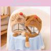 Adorable Capybara Plush Hat With Moving Ears Perfect For Winter Warmth And Gift