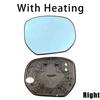 For Honda Odyssey 2014- Car Accessories Outer Rearview Mirrors Glass Side Mirror Lens With Heated Blue Lens
