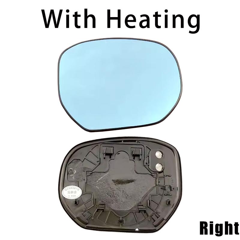 For Honda Odyssey 2014- Car Accessories Outer Rearview Mirrors Glass Side Mirror Lens With Heated Blue Lens