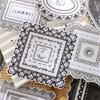 20 Sheets Landscape Sticker Stationery Sticker Scrapbook Sticker Decorative Sticker for Photocards Journal Decoration