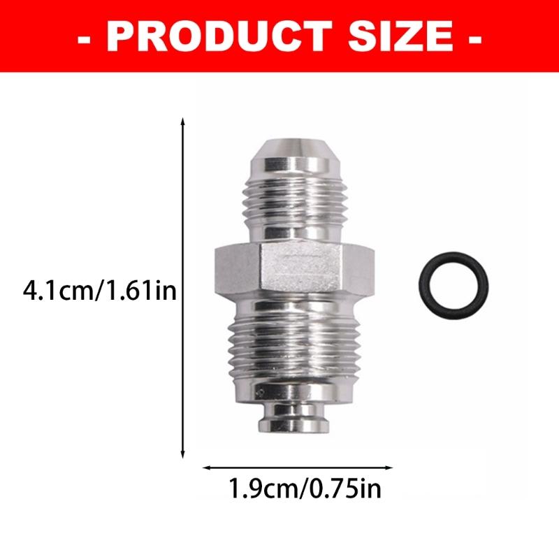 Aluminum Alloy Hydraulic Pump Rack Adapter Fitting Set For M16 and M18x1.5 Threads Suitable for Motorcycle Vehicle Repair