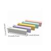 5 Pieces Rectangular Sharpening Whetstone Aluminum Oxide