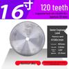 Jindian Professional Aluminum Alloy Saw Blade - 7, 10, 12 inch, 120 Teeth for Cutting Aluminum Profiles