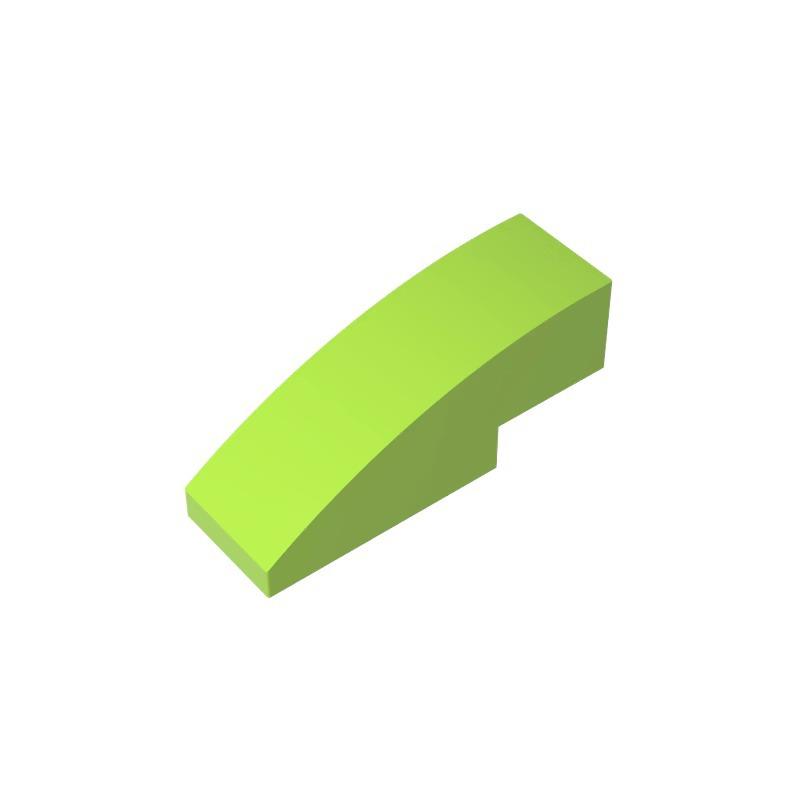 

Non-Toxic 10Pcs 50950 3X1 Curved Building Block Moc Color Accessories Compatible With Brick Children Toy Assembly Gift Box 10pcs