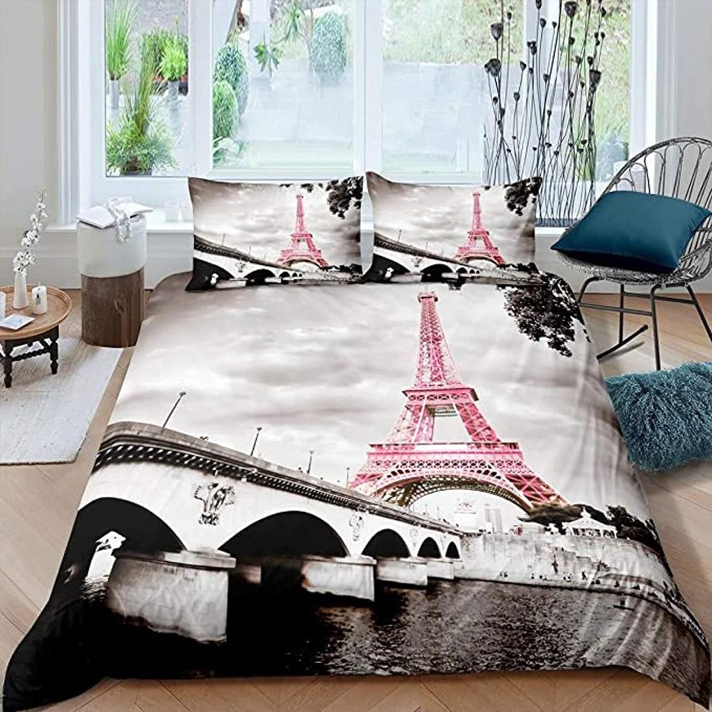 Chinese Bedclothes Single Double Duvet Cover With Pillowcase 3D Kids Beding Set Traditional Queen Comforter Sets Cartoon Birds