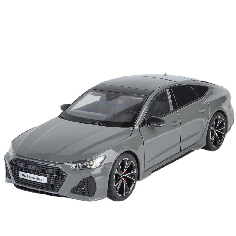 

Масштаб 1/18 RS7 Sportback Black Warrior Суперкар Литой Металлический Сплав Модель Машины Версия с Дистанционным Управлением Звук и Свет Коллекция Хобби серый